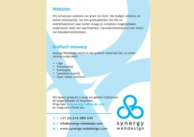 Synergy Webdesign - flyer ontwerp 02_03
