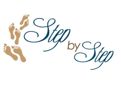 Carla Auer – logo ontwerp Praktijk Step by Step