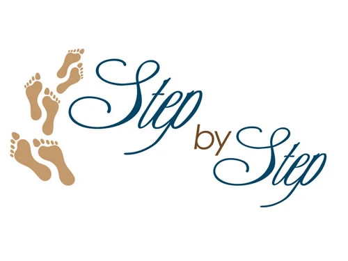 Carla Auer – logo ontwerp Praktijk Step by Step